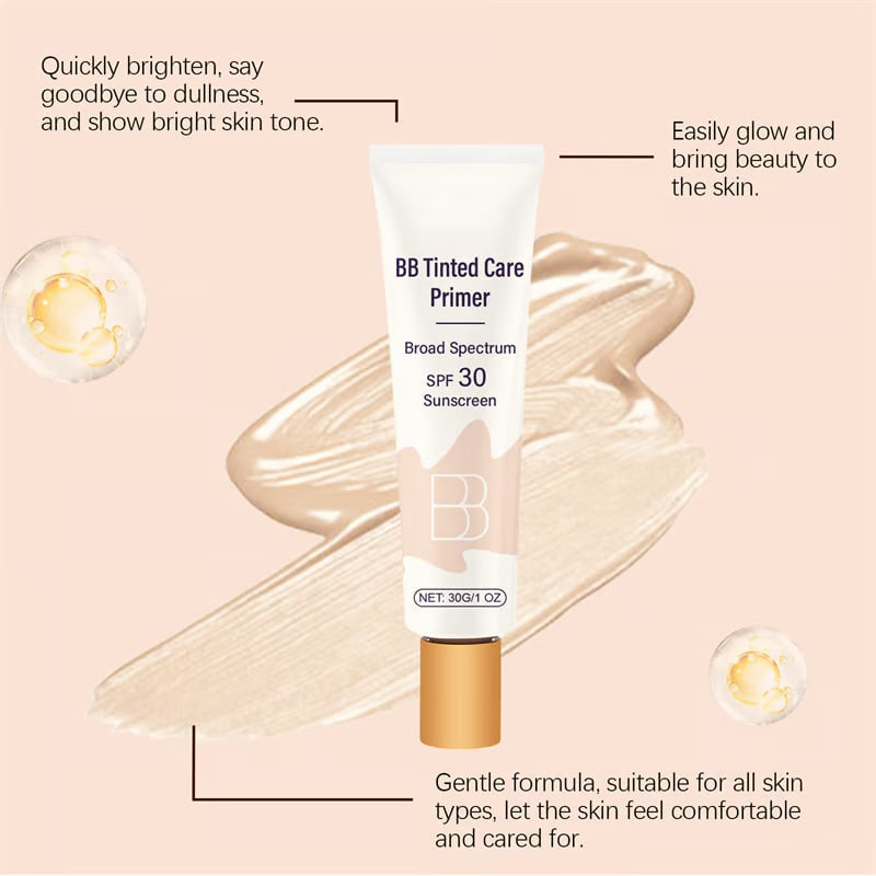 BB Blur Tinted Moisturizer SPF30 Instant Filter Skin – Brighten, Hydrate & Smooth 🎁 Free Mushroom Makeup Brush Included
