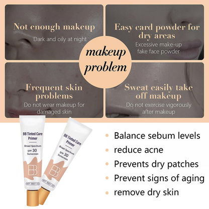 BB Blur Tinted Moisturizer SPF30 Instant Filter Skin – Brighten, Hydrate & Smooth 🎁 Free Mushroom Makeup Brush Included