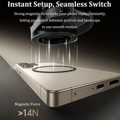 🔥 3-in-1 Suction Magnetic Phone Holder