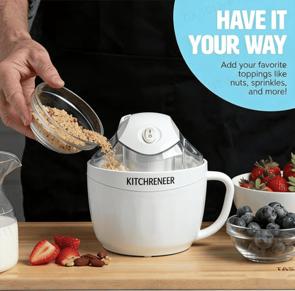 🔥Hot Sale 49% off🌟🍨KitchenHQ ice cream machine