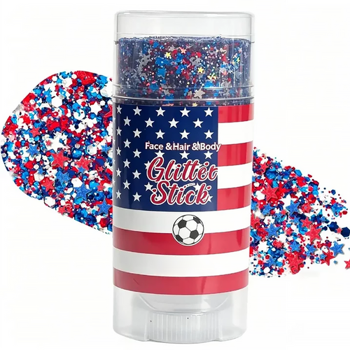 🦅4th of July Glitter Stick✨🔔Red, White & Blue Body & Hair Sparkle